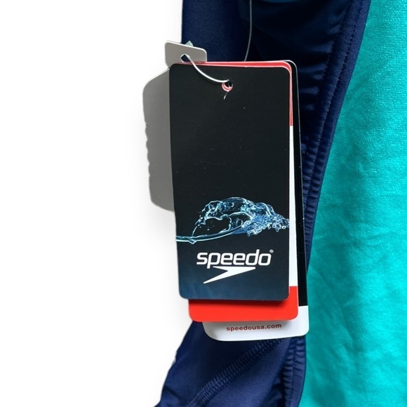 🌻NEW w/tags Speedo Eco ProLT Black Flyback Performance Racing Swimsuit  4/30 - Picture 6 of 8